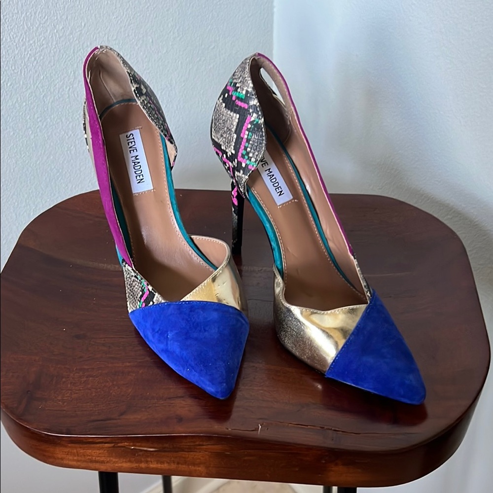 Steve Madden Multicolor Stiletto Heels